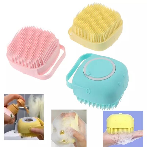 Small Mini Spa Bath Brush ( Pack Of 2 )