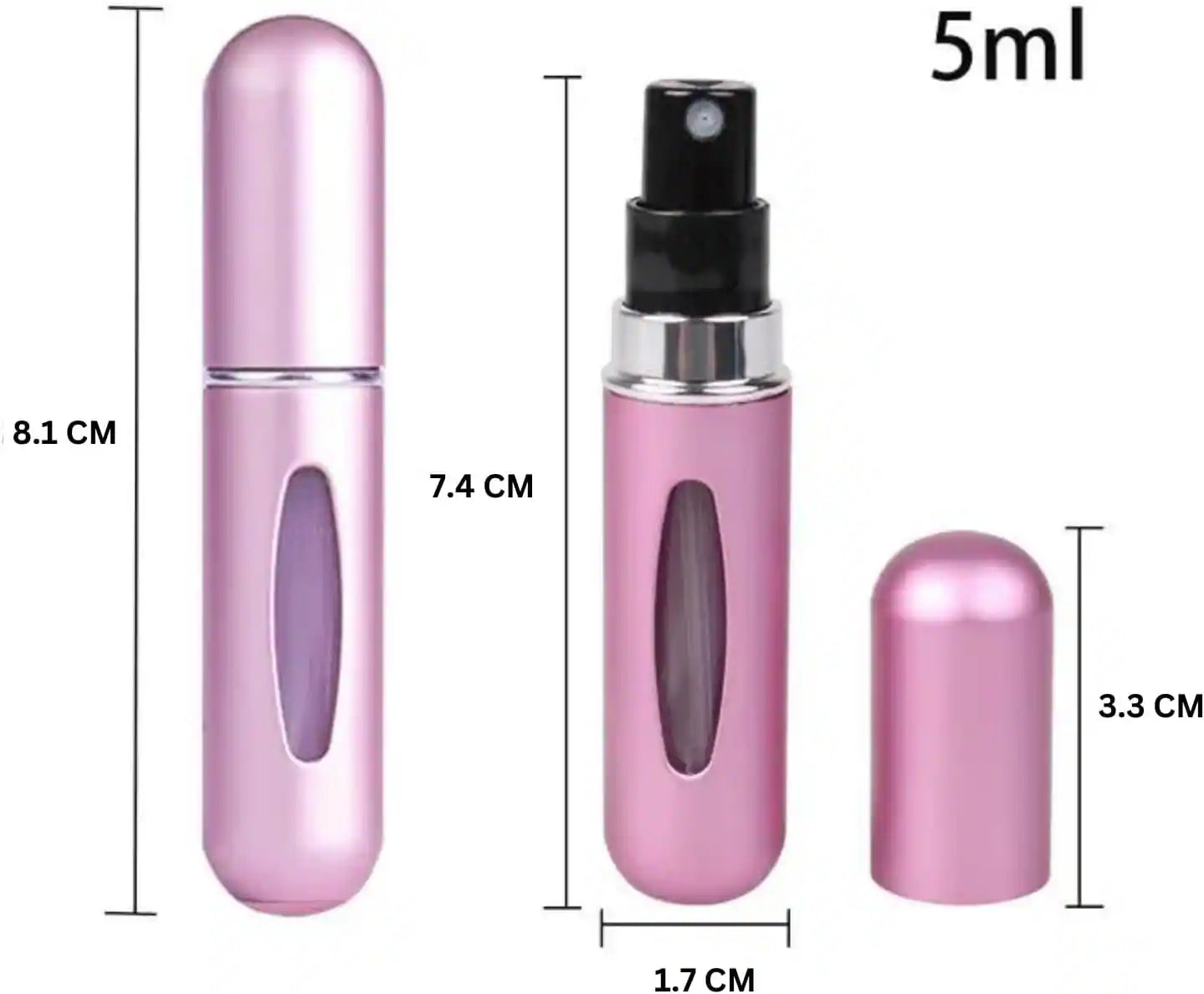 3Pcs Refillable Perfume Bottle